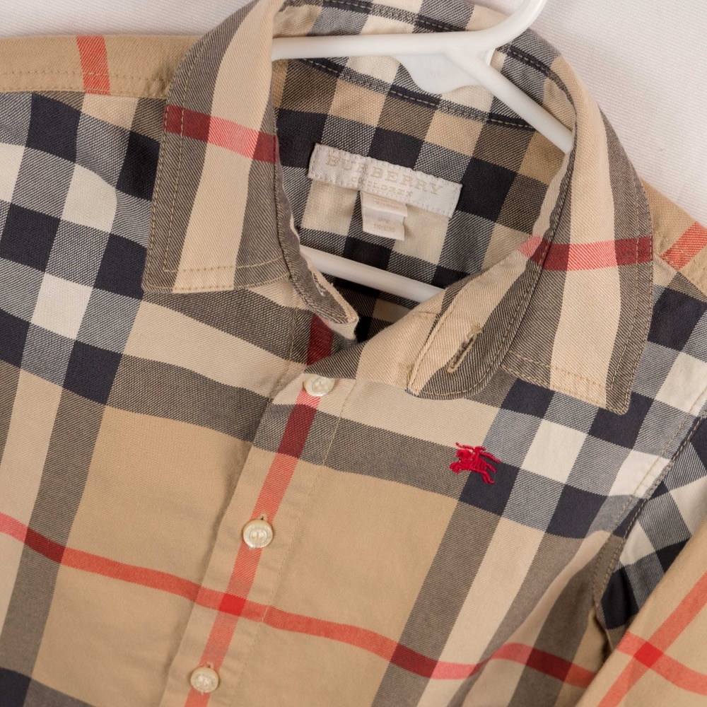 Burberry Children Boys Button Down Shirt 2T
